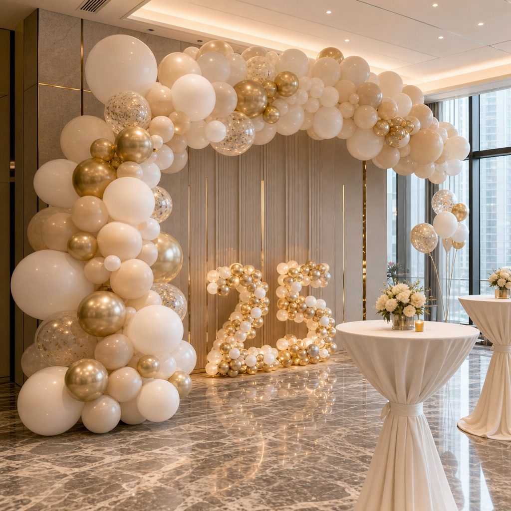 成都生日气球布置报价参考